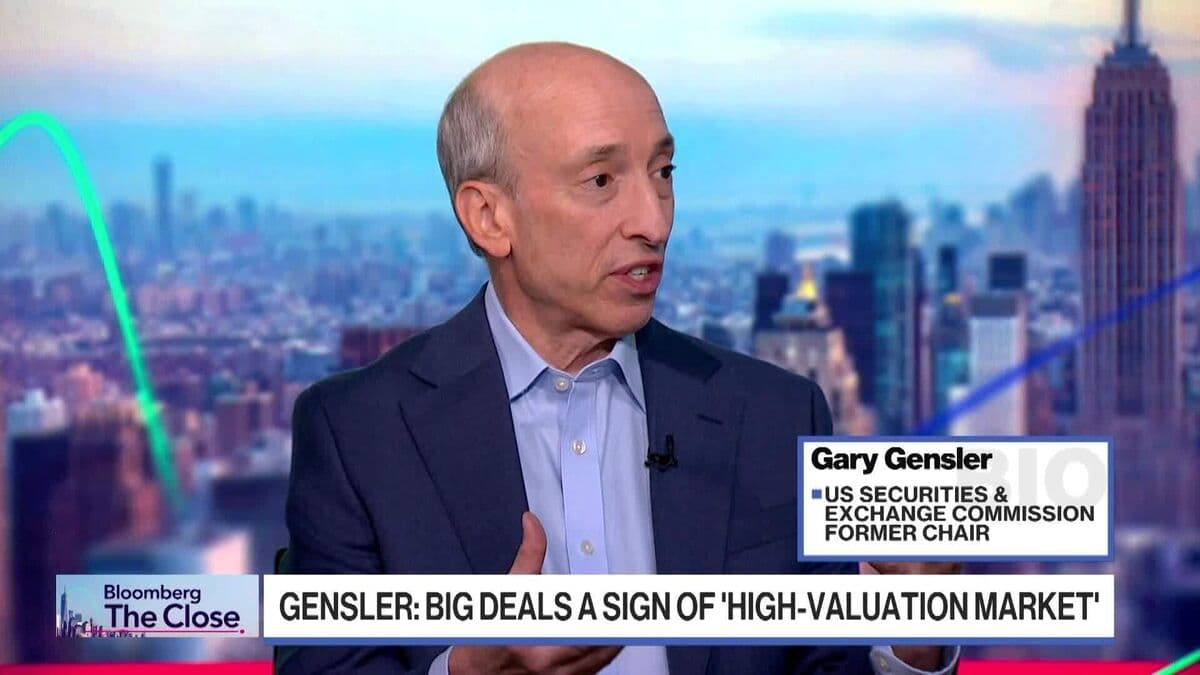 Gensler: Big Deals Signal 'High-Valuation Market'