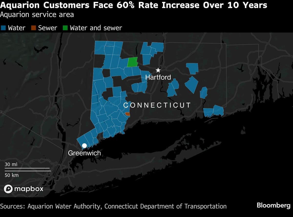 Connecticut Belediyeleri Borçlanarak Su Ücretlerinde Artış