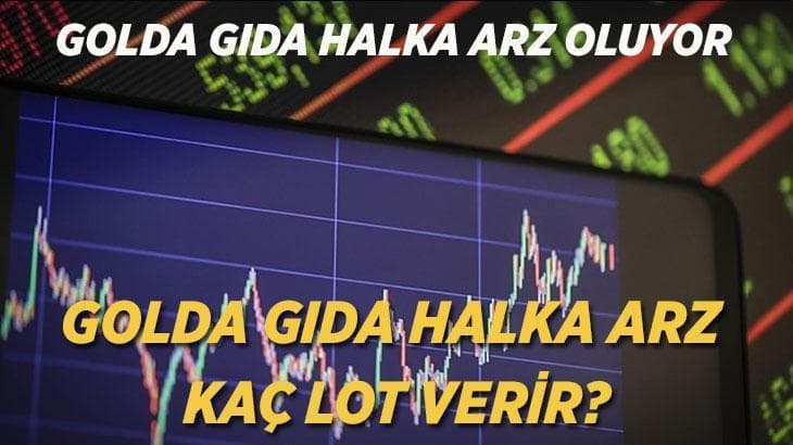 Golda Gıda Halka Arz Talebine Neler Bekliyor? Kaç Lot Verilecek?