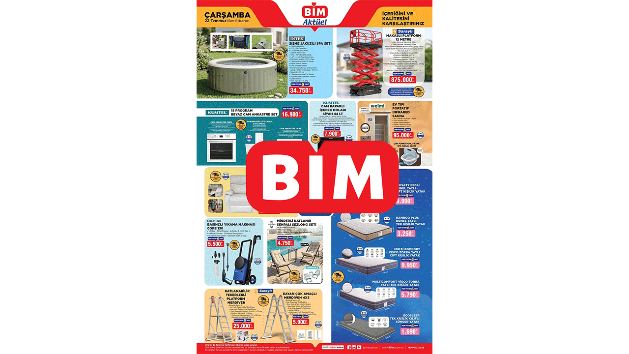 BİM'den Konfor Dalgası: Happhom Elektrikli Masaj Koltuğu 22 Temmuz'da