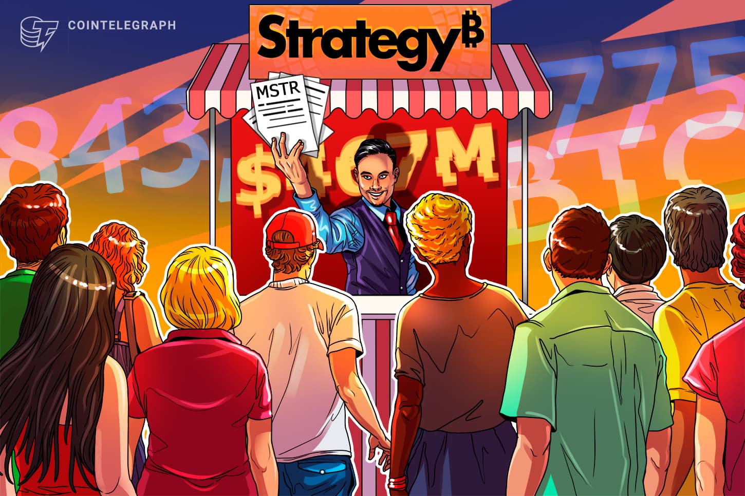 Strategy Raises $467M via MSTR Share Sales, Keeps 843,775 BTC Treasury Intact